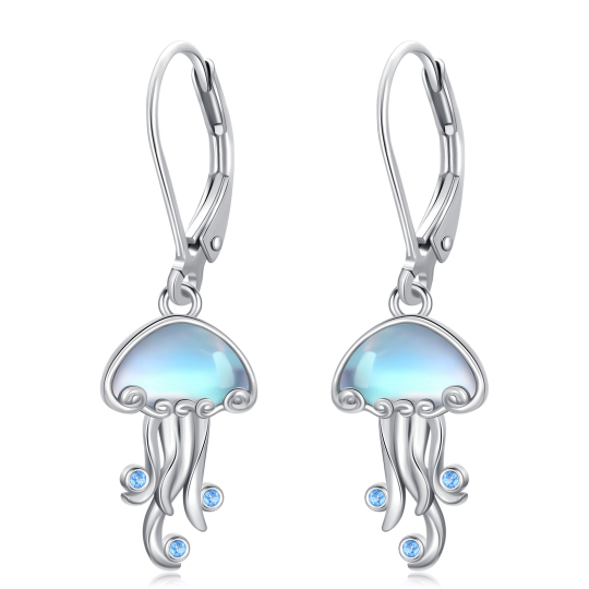 925 Sterling Silver Jellyfish Earrings As Gifts for Women Girls